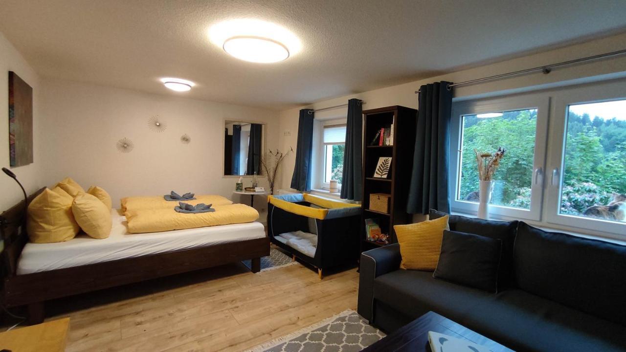 Feriendomizil Am Hochwald Apartment Dippoldiswalde Bagian luar foto